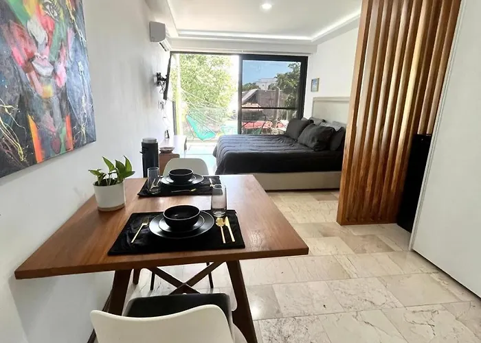 Apartamento Steps From The Beach, Rooftop Pool, H101 Playa del Carmen